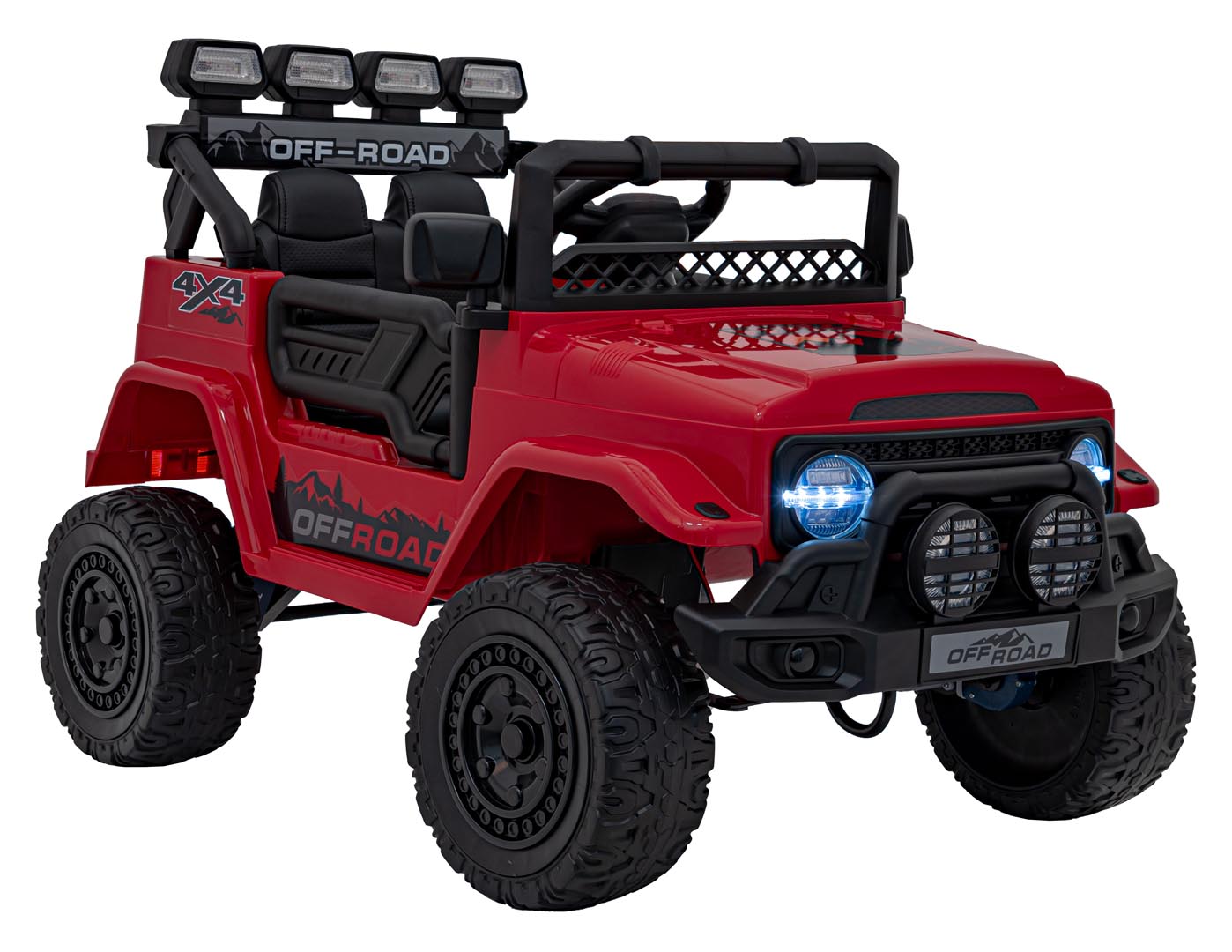 Auto na akumulator Off-Road CLIMBER 4x4 - crveni