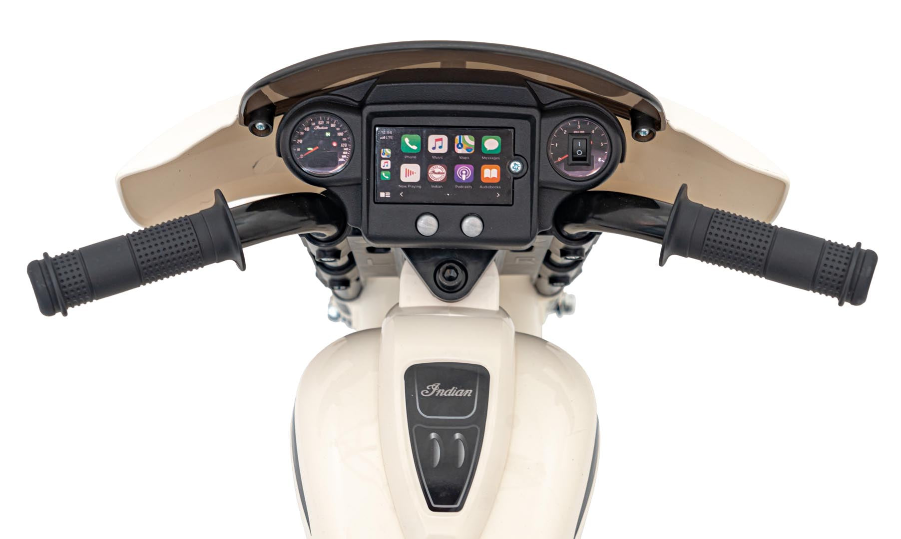 Licencirani motor na akumulator Chopper INDIAN - bijeli