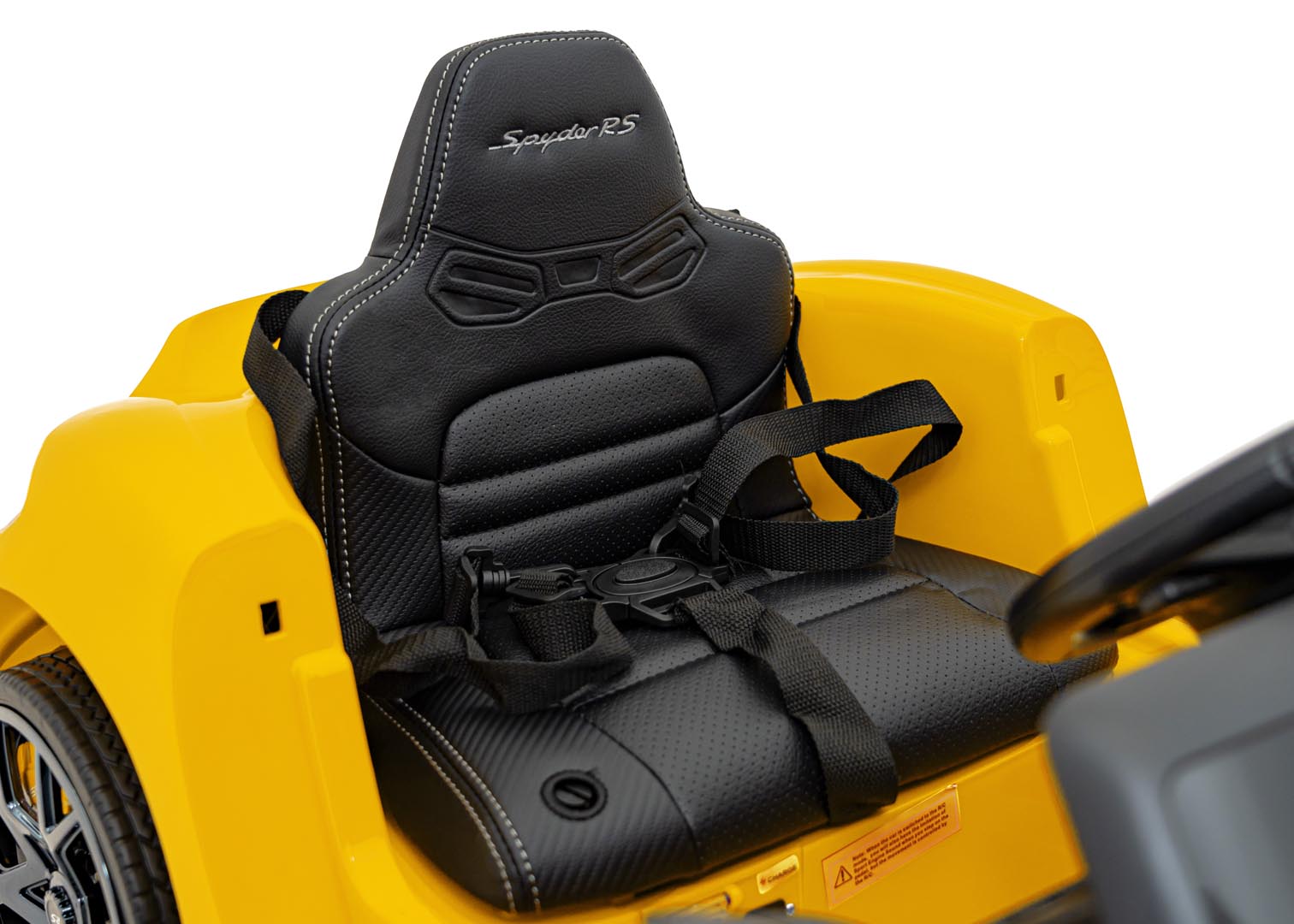 Licencirani auto na akumulator Porsche 718 - žuti/lakirani