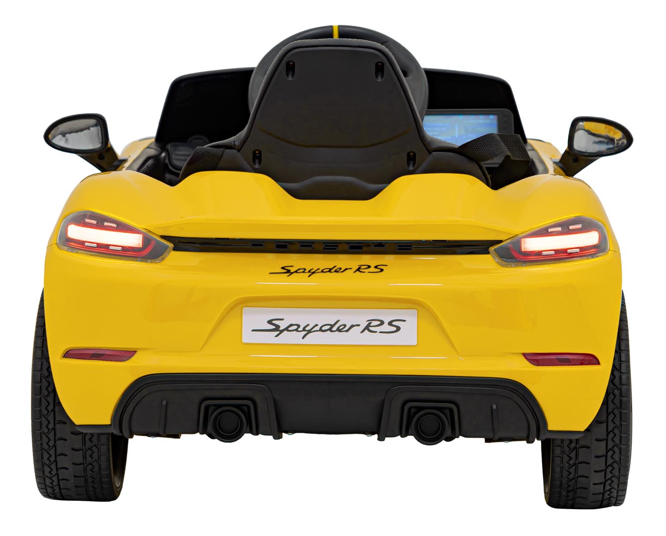 Licencirani auto na akumulator Porsche 718 MP4 - žuti