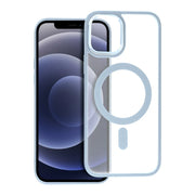 Matte Mag Cover maska kompatibilna s MagSafe za iPhone 12/ 12 PRO plava
