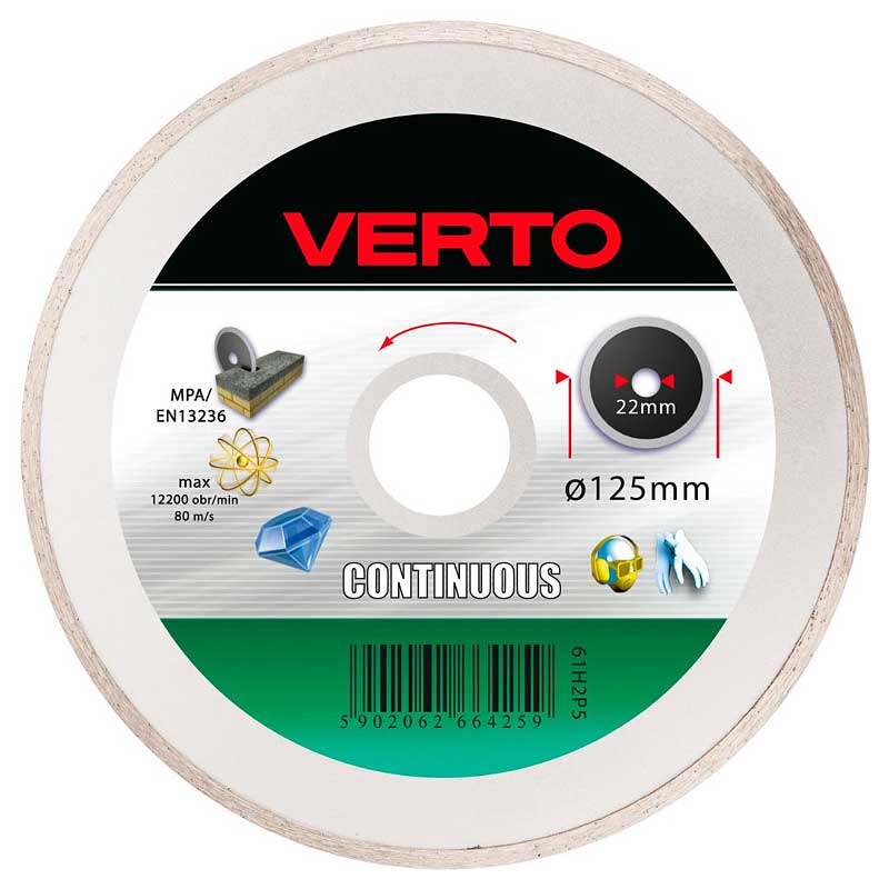 Ploča dijamantna rezna 125mm Topex