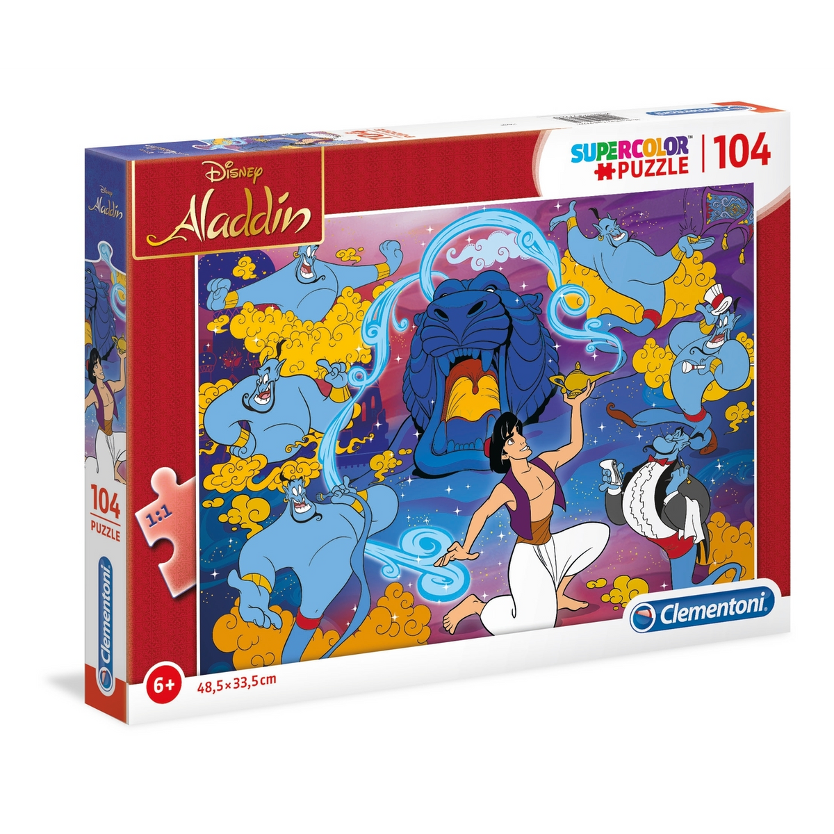Clementoni Aladdin Slagalica 104 kom Crtići