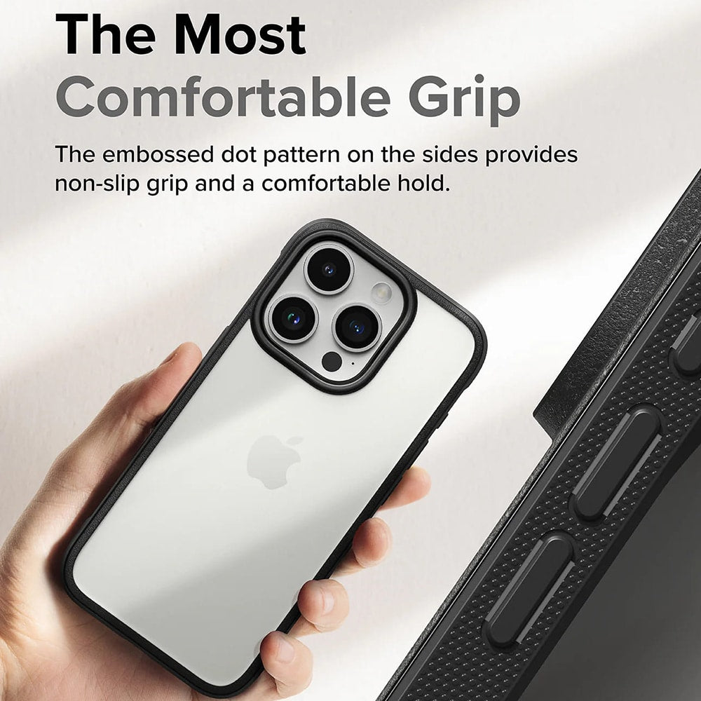 Ringke - Fusion Bold maska za iPhone 15 Pro Max - crna