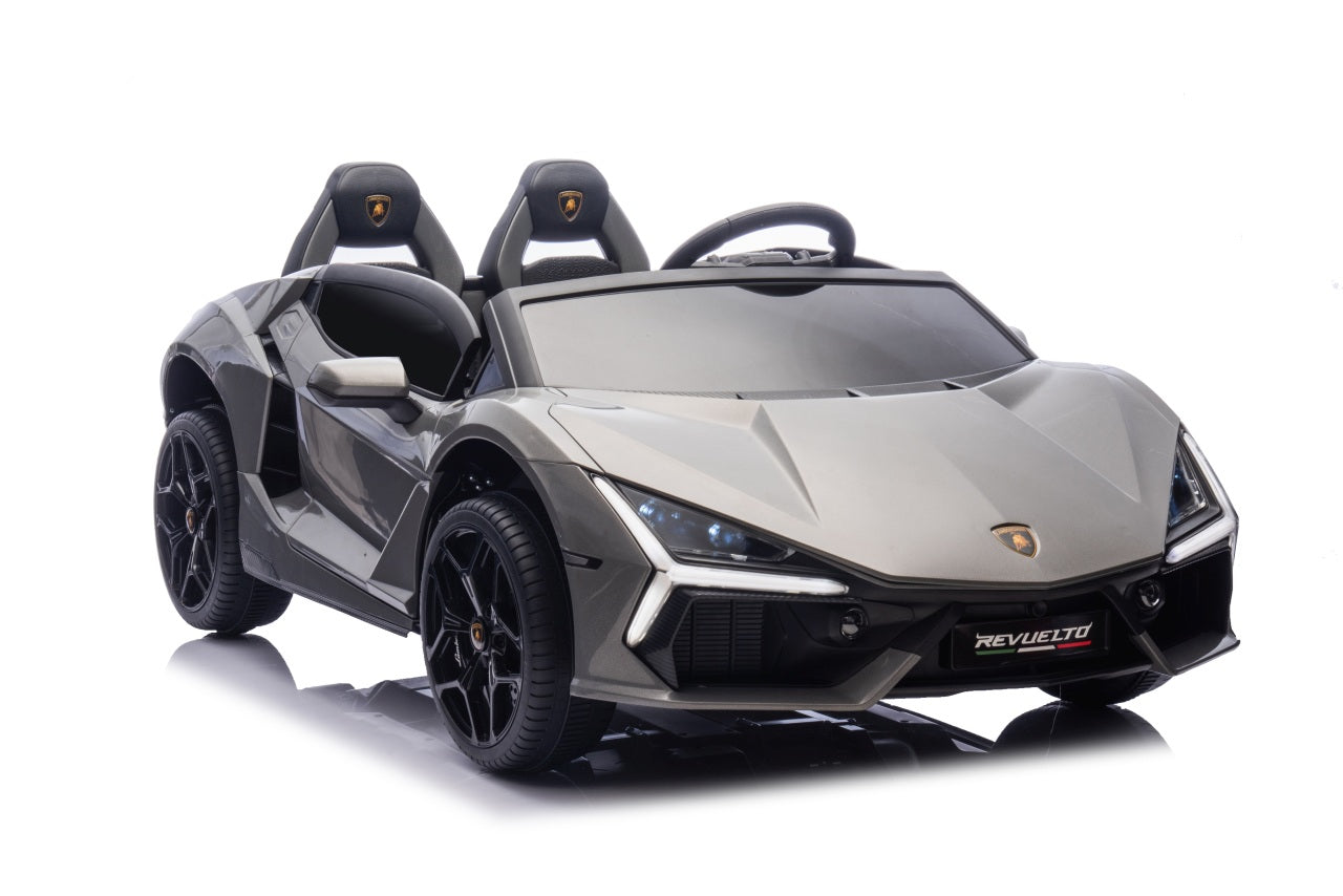 Licencirani auto na akumulator Lamborghini Revuelto XL 4x4 - dvosjed - sivi