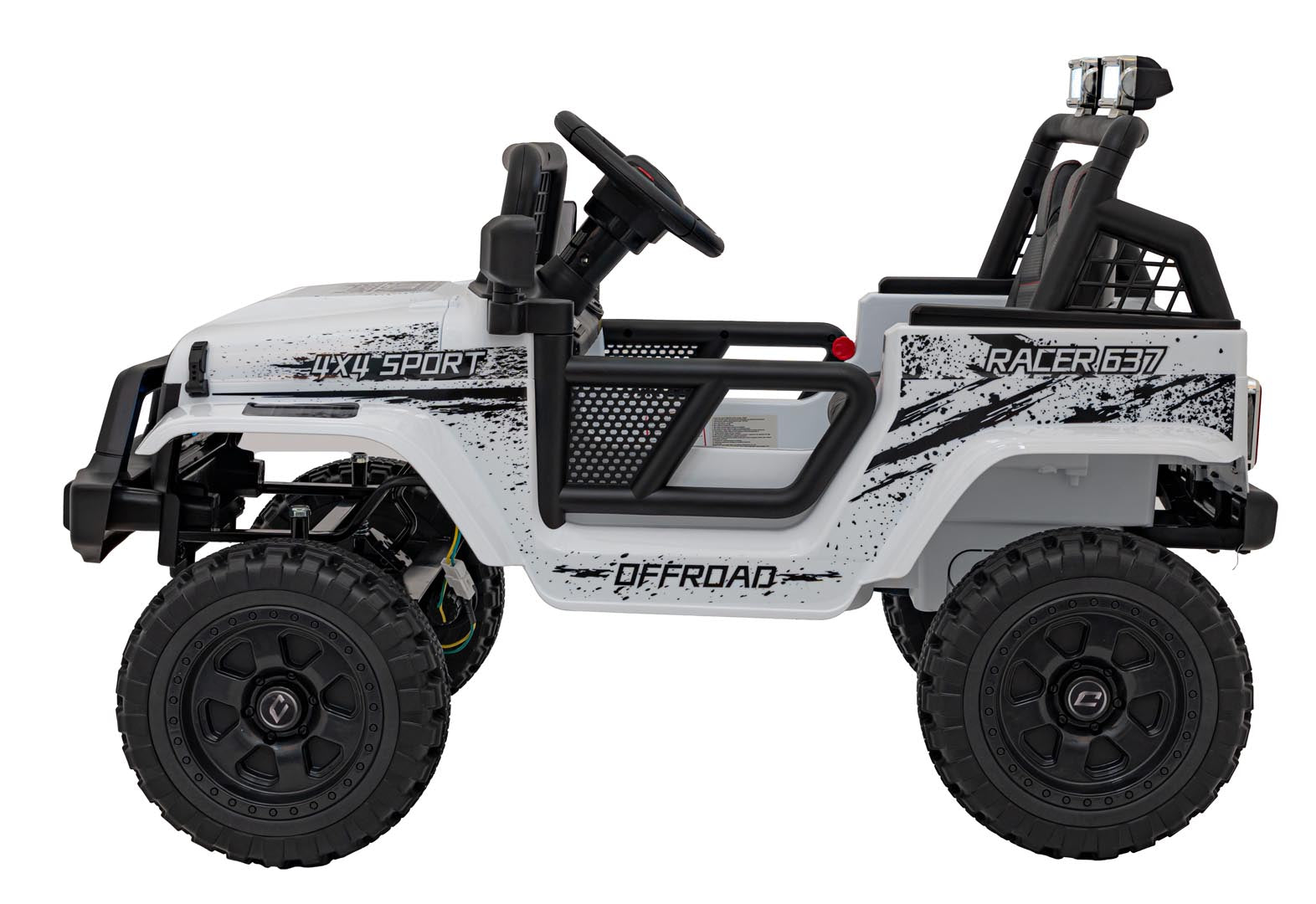 Auto na akumulator OFF ROAD 4x4 SPORT - bijeli