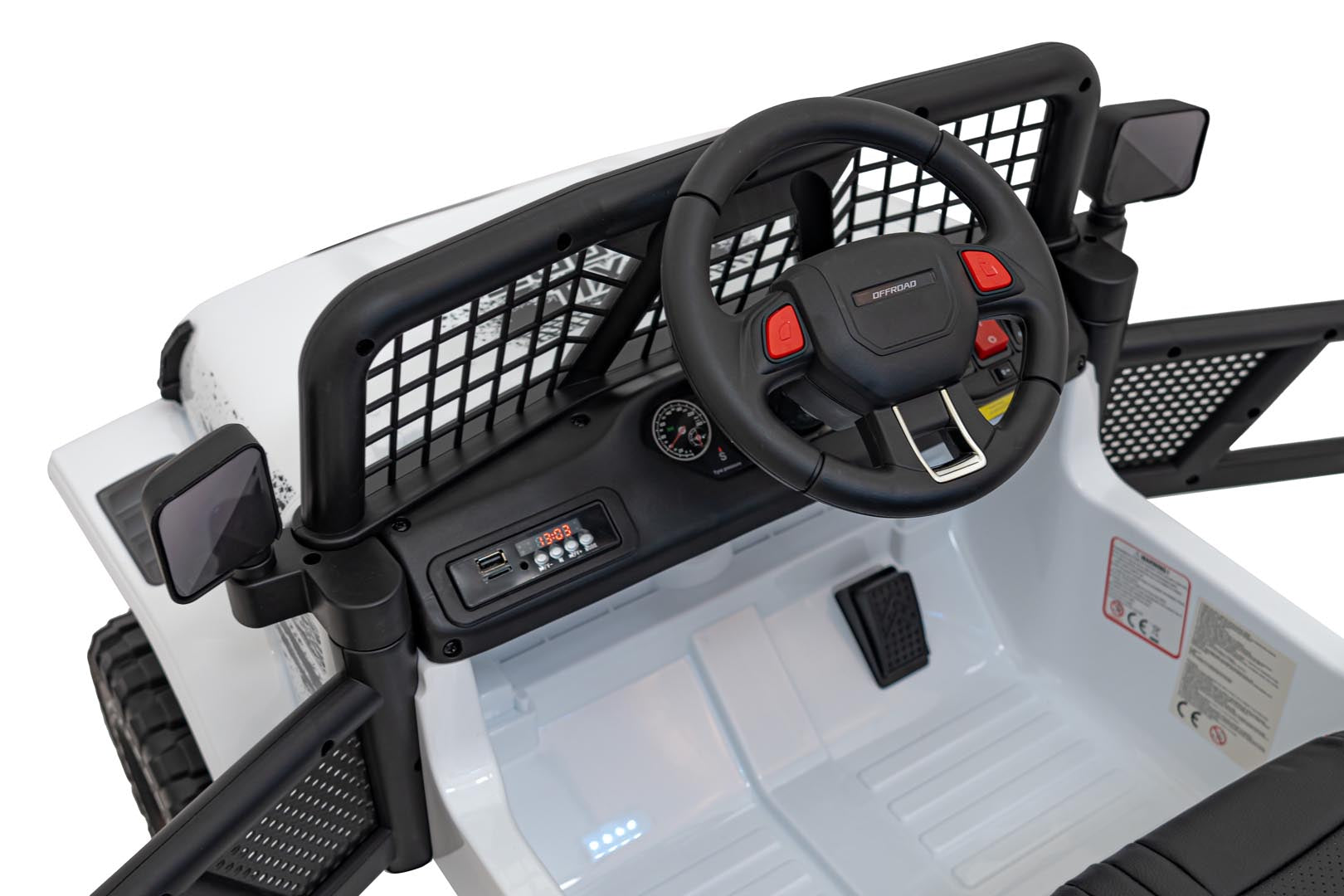Auto na akumulator OFF ROAD 4x4 SPORT - bijeli
