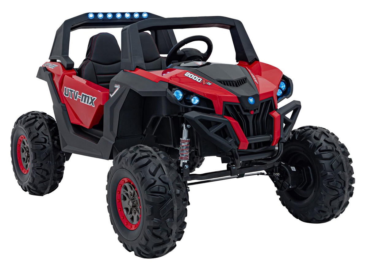 Buggy na akumulator UTV-MX 2000N - dvosjed - Crveni