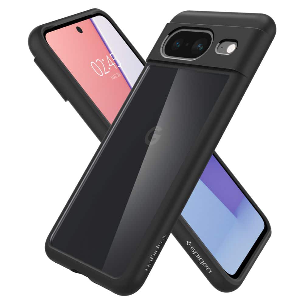 Spigen - Ultra Hybrid za Google Pixel 8 - Mat crna