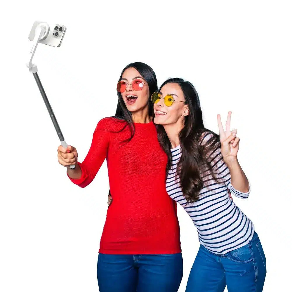 FORCELL F-GRIP MagSelfie S100M selfie stick s bežičnim daljinskim upravljačem - bijeli