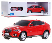 Licencirani auto na daljinsko upravljanje BMW X 6 1:24 RASTAR - crveni