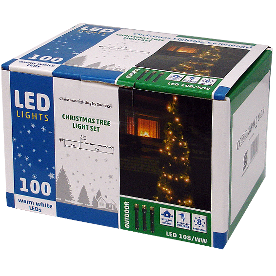 home Dekorativna LED rasvjeta - KAF 200L 10M/M