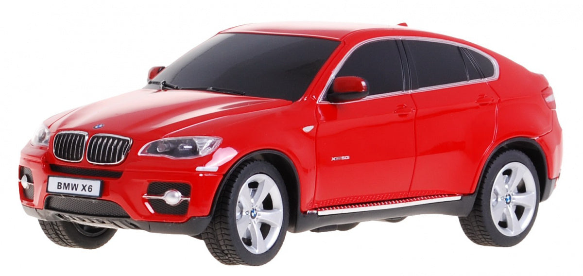 Licencirani auto na daljinsko upravljanje BMW X 6 1:24 RASTAR - crveni