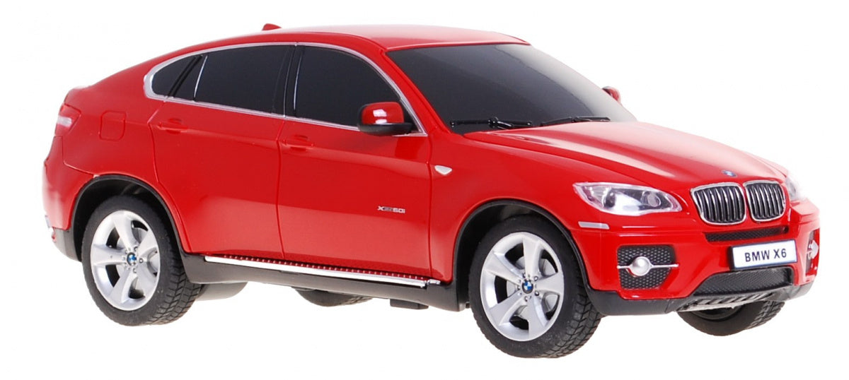 Licencirani auto na daljinsko upravljanje BMW X 6 1:24 RASTAR - crveni