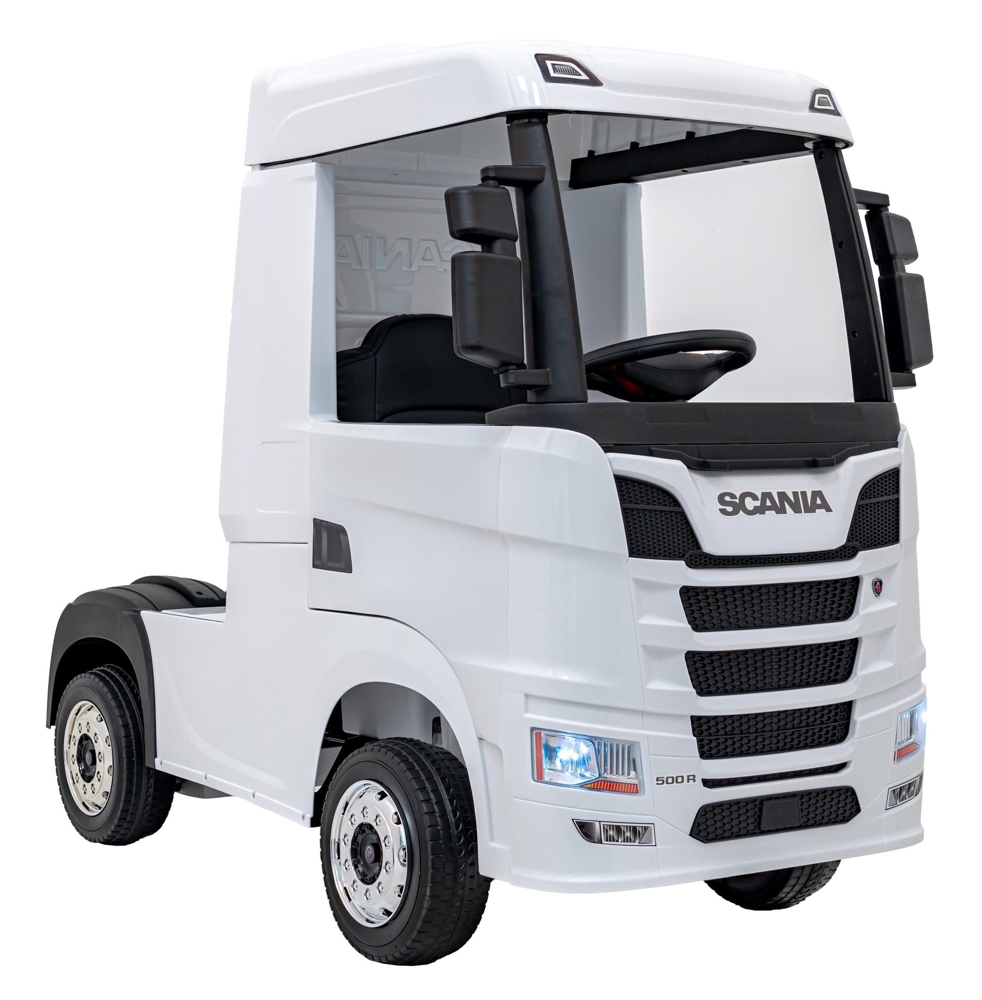 Licencirani kamion na akumulator Scania R-SERIE 4x4 - bijeli
