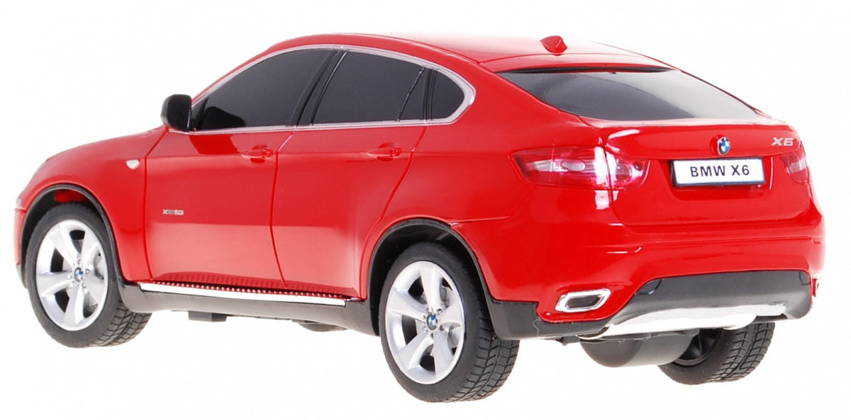 Licencirani auto na daljinsko upravljanje BMW X 6 1:24 RASTAR - crveni