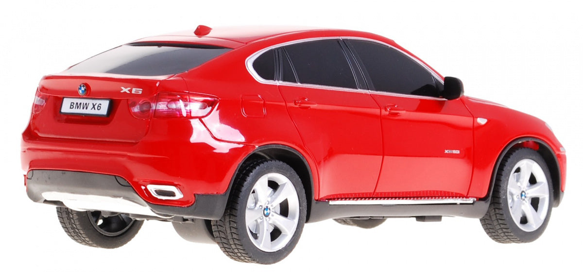 Licencirani auto na daljinsko upravljanje BMW X 6 1:24 RASTAR - crveni