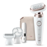 Braun Silk-épil 9 Flex 9-360 3D 40 pincete Ruža, Bijelo