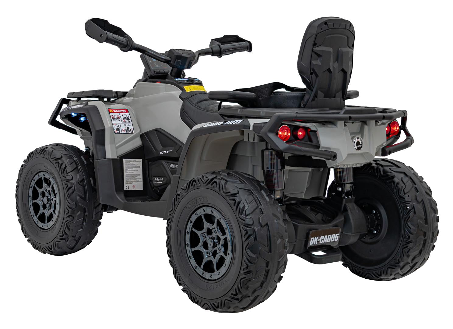 Quad na akumulator Can-Am Outlander ATV 4x4 - sivi