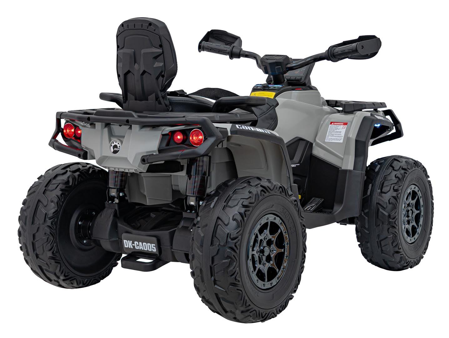 Quad na akumulator Can-Am Outlander ATV 4x4 - sivi