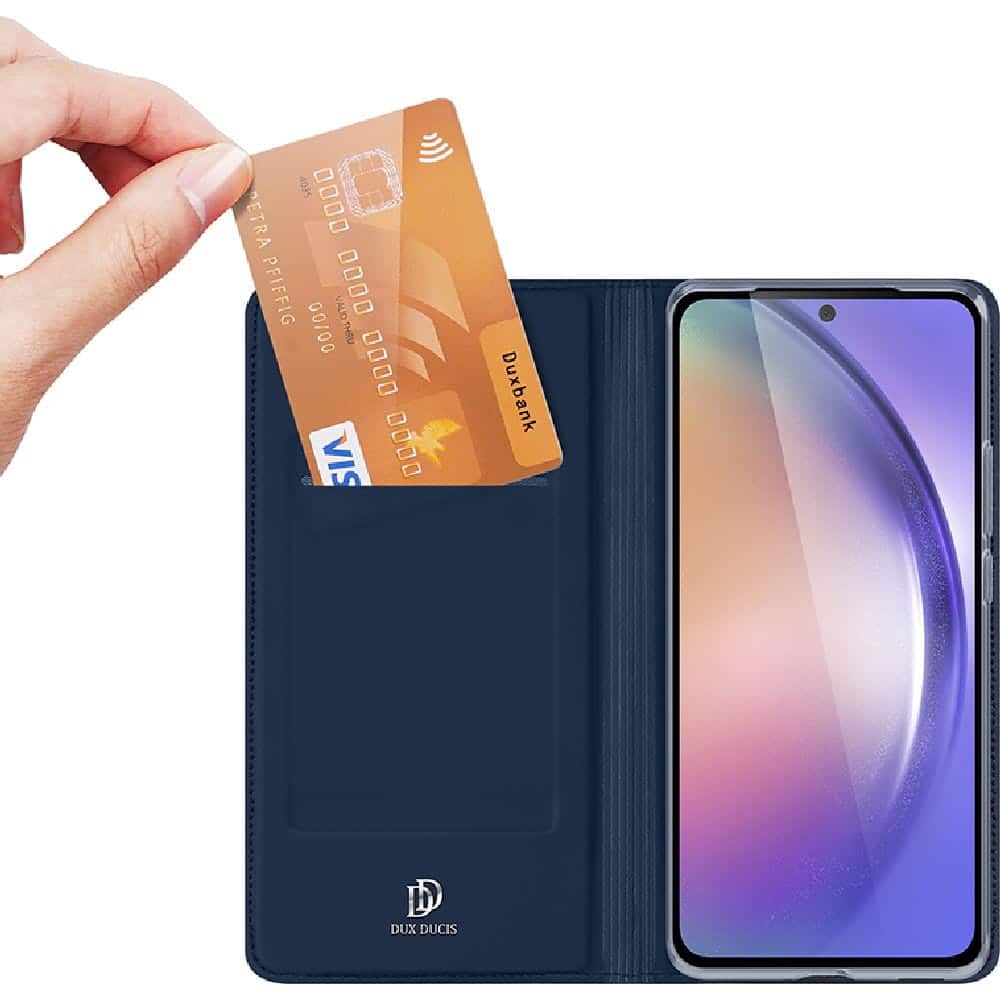 DUX DUCIS Skin Pro – preklopna maska za Samsung Galaxy A55 plava