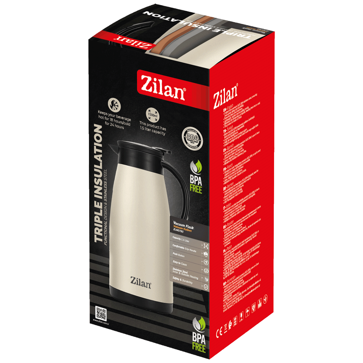 Zilan Termos boca, 1500 ml - ZLN0783