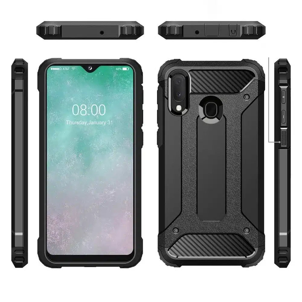 ARMOR maska za SAMSUNG Galaxy A20E crna