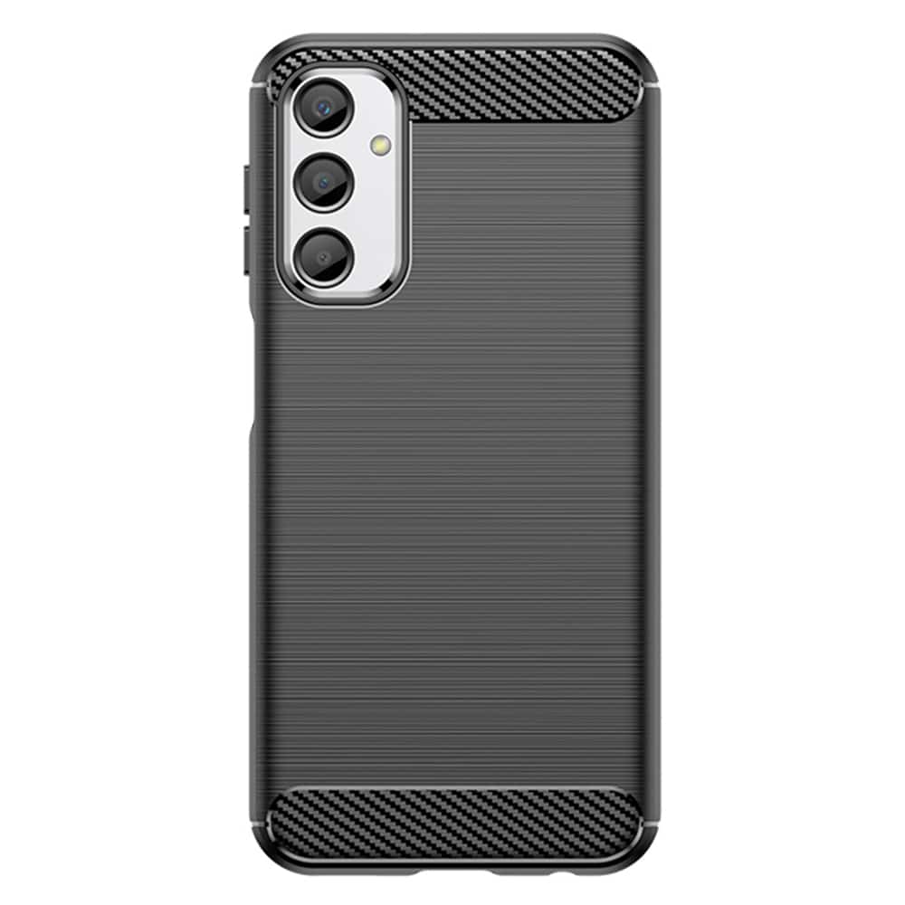Techsuit Carbon Silicone maska za Samsung Galaxy A05s – crna