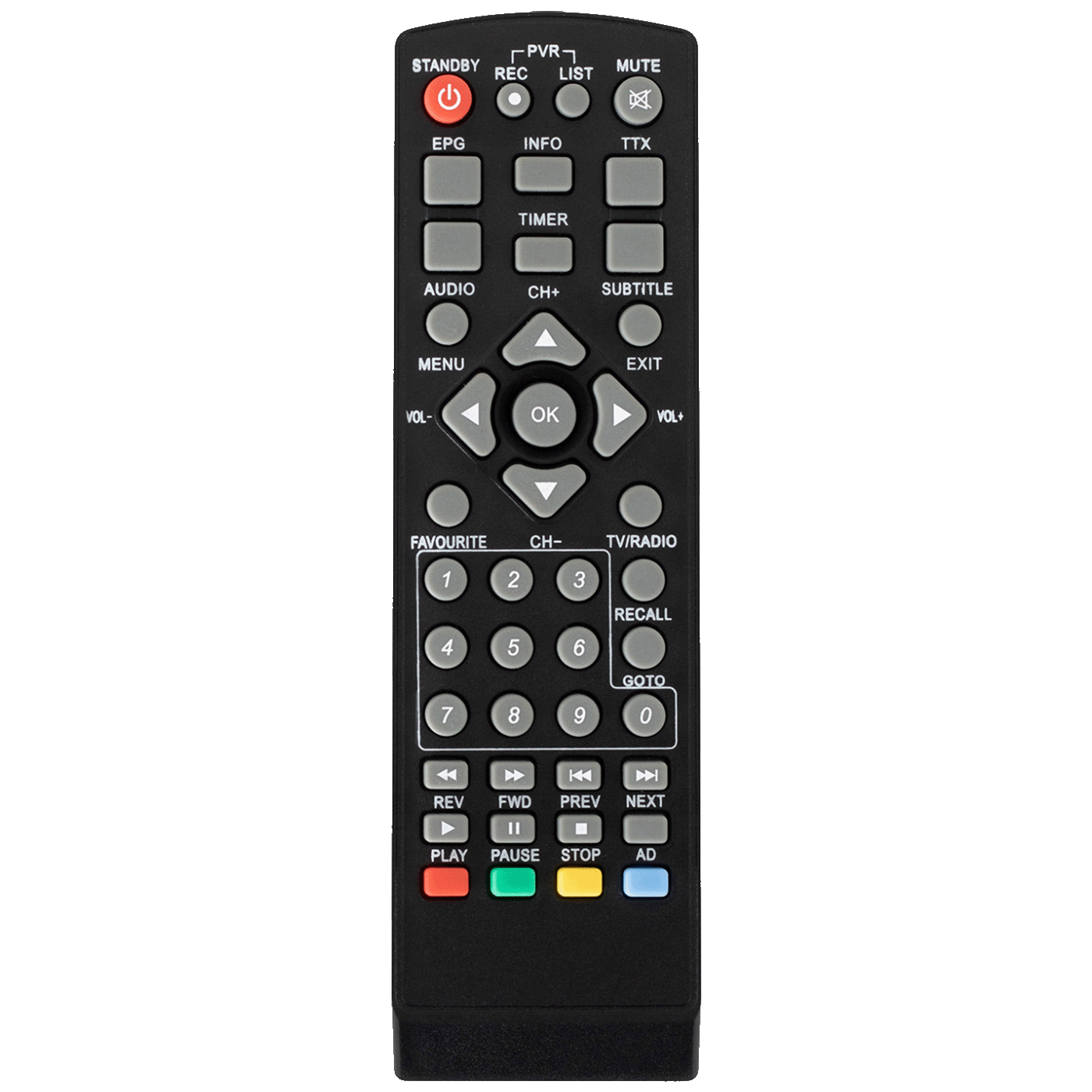 home Kombinirani DVB-T/T2/C prijemnik, HDMI, Scart, AUX, USB - HD2T2C