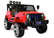 Auto na akumulator S2388 Jeep 4x4 - crveni