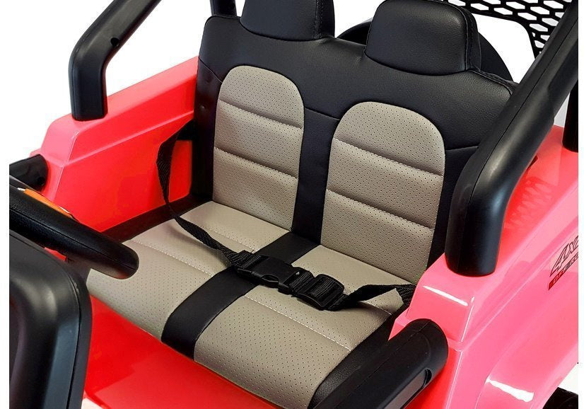 Auto na akumulator S2388 Jeep 4x4 - crveni