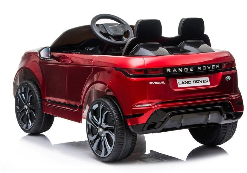 Licencirani auto na akumulator Range Rover Evoque - crveni/lakirani