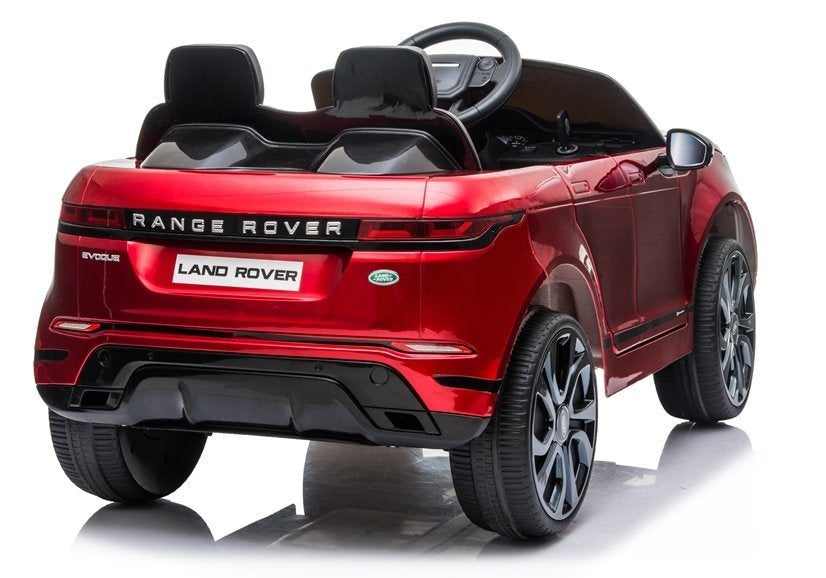 Licencirani auto na akumulator Range Rover Evoque - crveni/lakirani