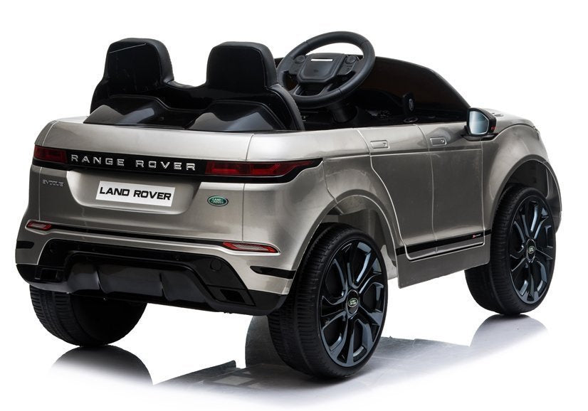 Licencirani auto na akumulator Range Rover Evoque - sivi/lakirani