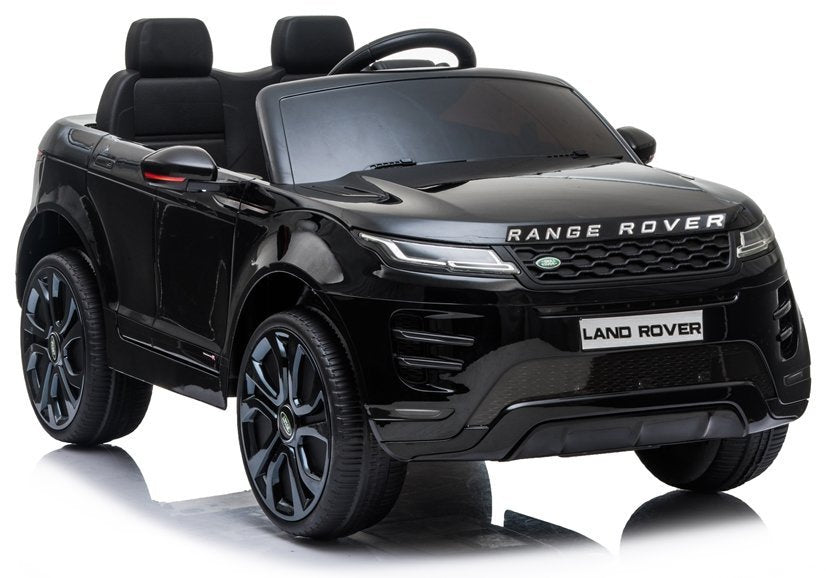 Licencirani auto na akumulator Range Rover Evoque - crni/lakirani