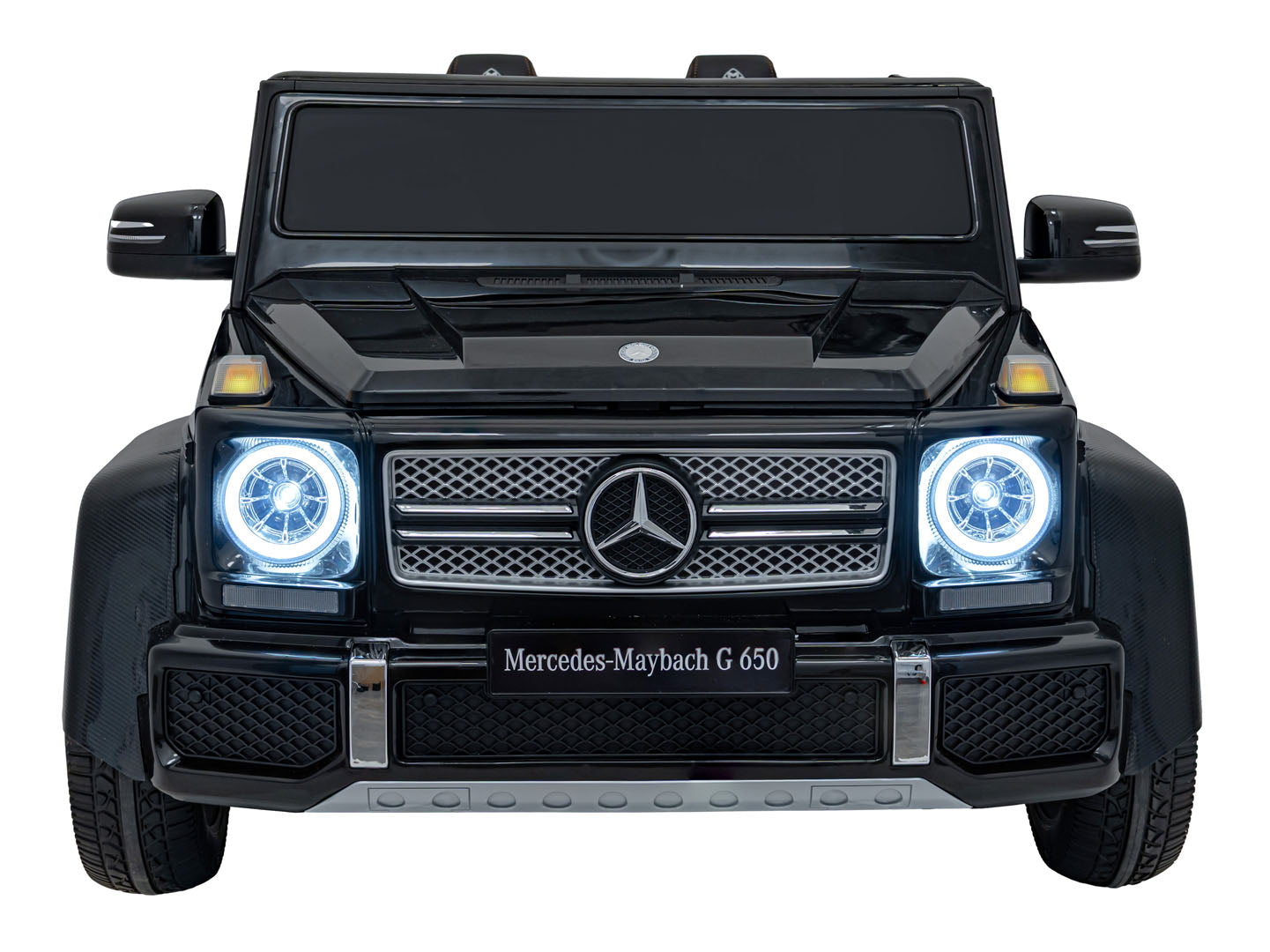 Licencirani auto na akumulator Mercedes Benz MAYBACH G650 4x4 - dvosjed -crni