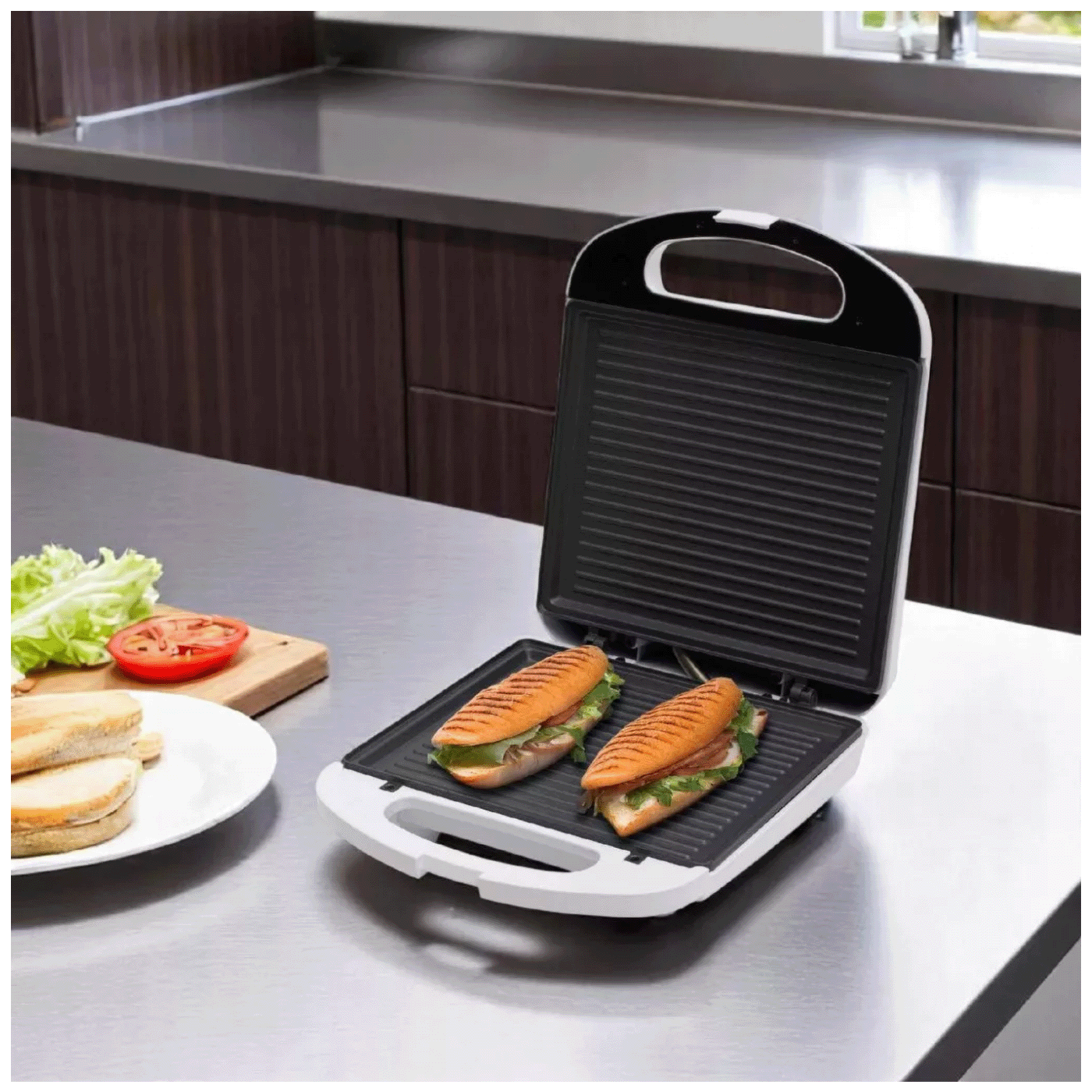 home Sndvič / pnnini Toster, 1200 W - HGP4