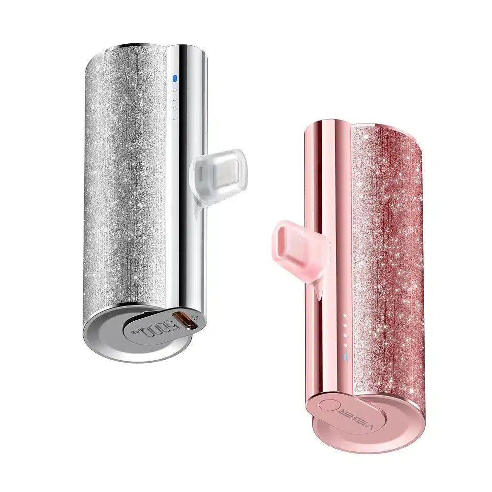 VEGER powerbank 5.000 mAh s ugrađenim Type C PD QC3.0 konektorom PlugOn - pink