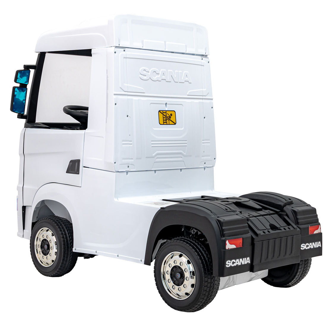 Licencirani kamion na akumulator Scania R-SERIE 4x4 - bijeli