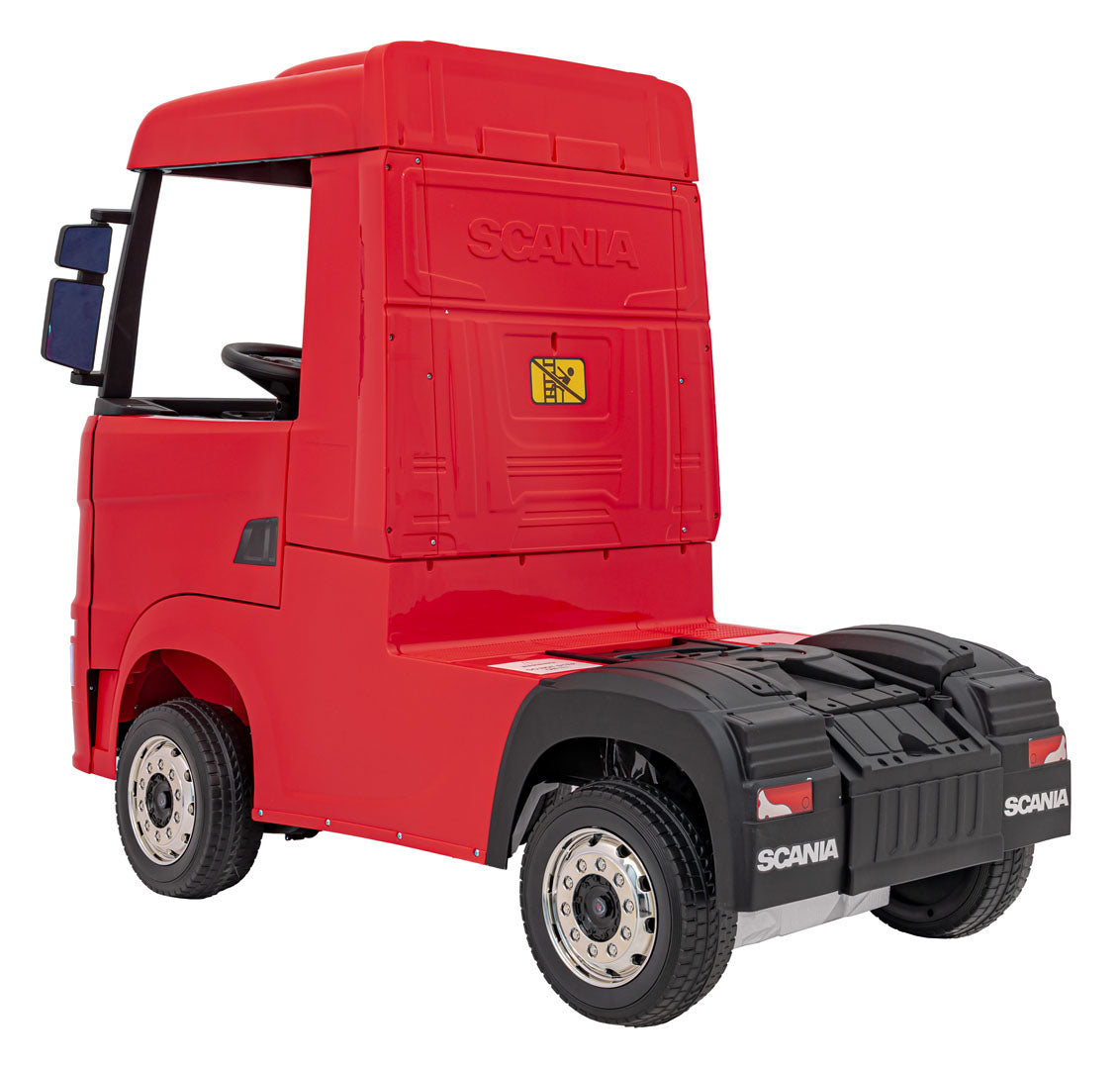 Licencirani kamion na akumulator Scania R-SERIE 4x4 - crveni