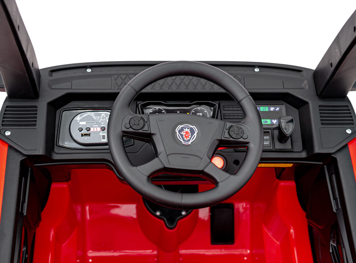 Licencirani kamion na akumulator Scania R-SERIE 4x4 - crveni