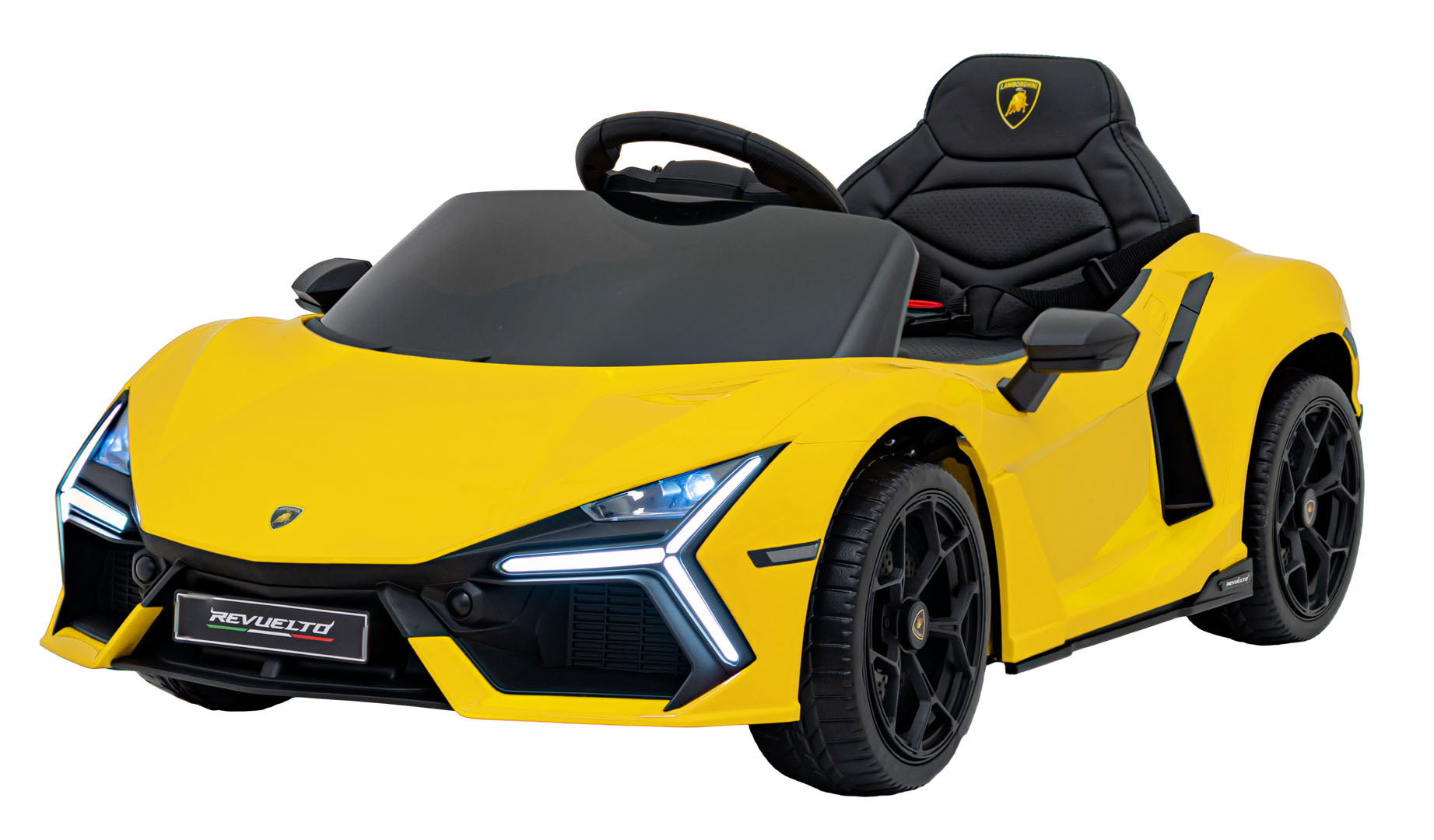 Licencirani auto na akumulator Lamborghini Revuelto 4x4 - žuti