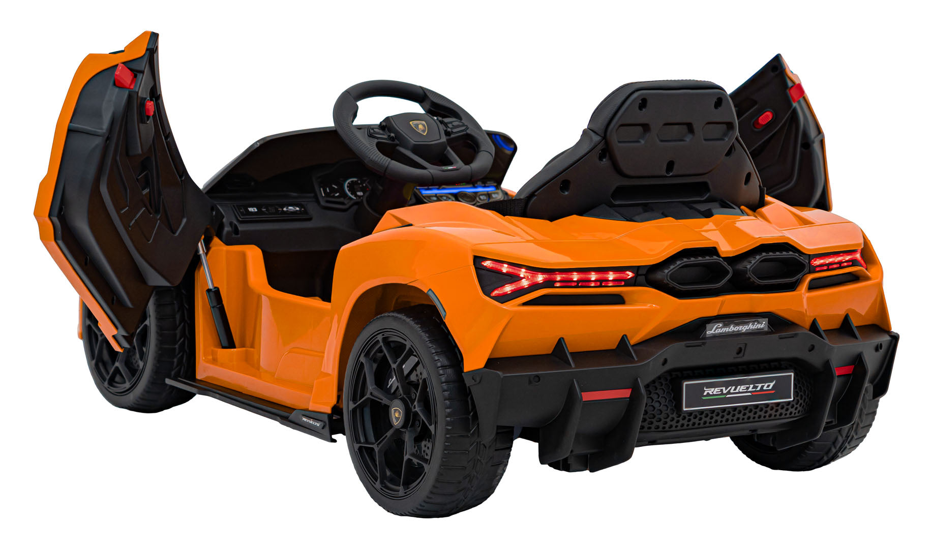 Licencirani auto na akumulator Lamborghini Revuelto 4x4 - narančasti