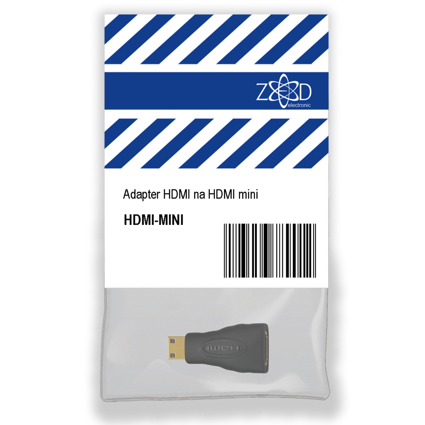 ZED electronic Adapter HDMI mini (muški) - HDMI input (ženski) - HDMI-MINI