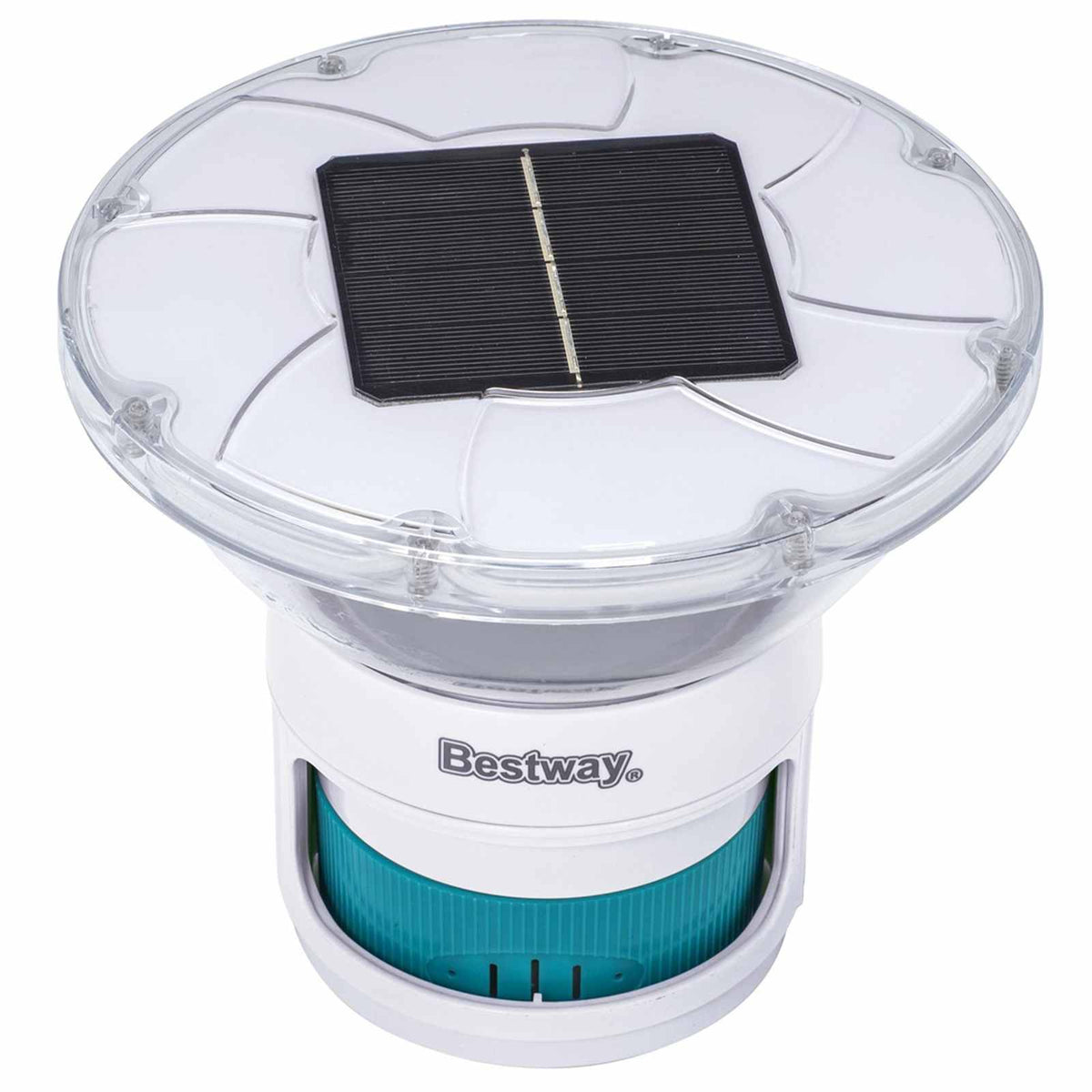 Bestway Plutajući solarni svjetlo Bijela Ø 7,6 cm PC i ABS