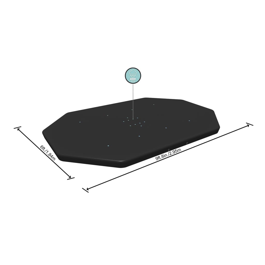 Bestway pokrivač za bazen Flowclear 300 x 200 cm
