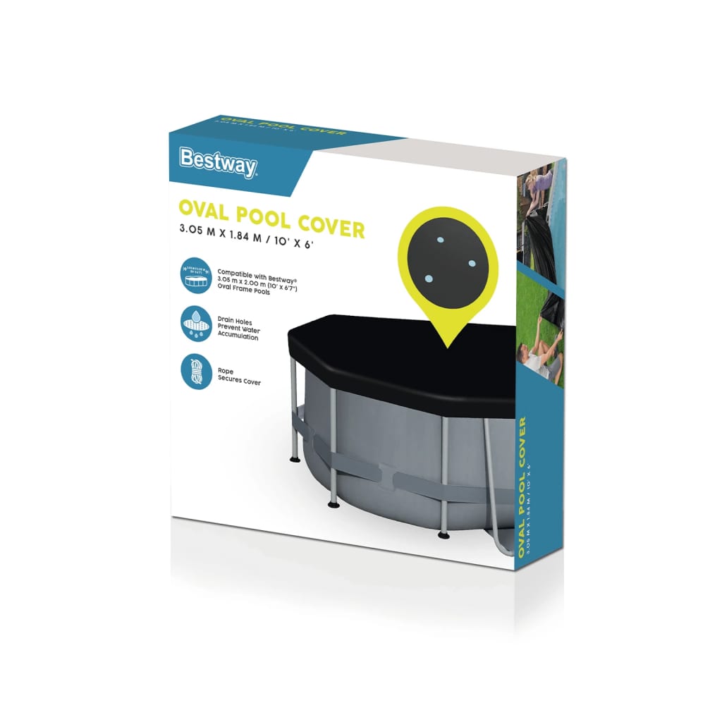 Bestway pokrivač za bazen Flowclear 300 x 200 cm