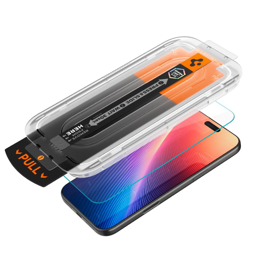 Spigen - Glas.tR EZ-FIT Pro Anti Spy staklo za iPhone 17 Air AGL09871- Privacy