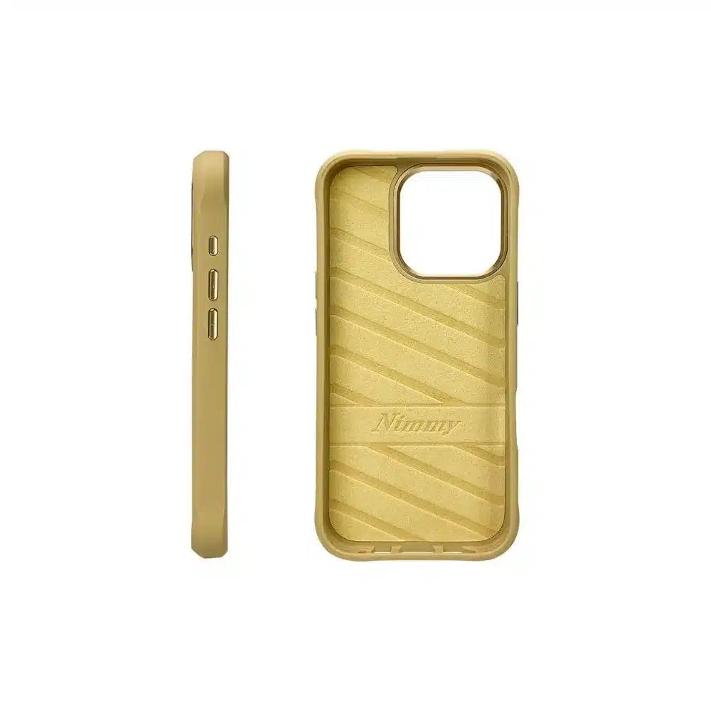 NIMMY COOL & CUTE 2.0 maskica s motivom mačke za iPhone 16 Pro Max - khaki
