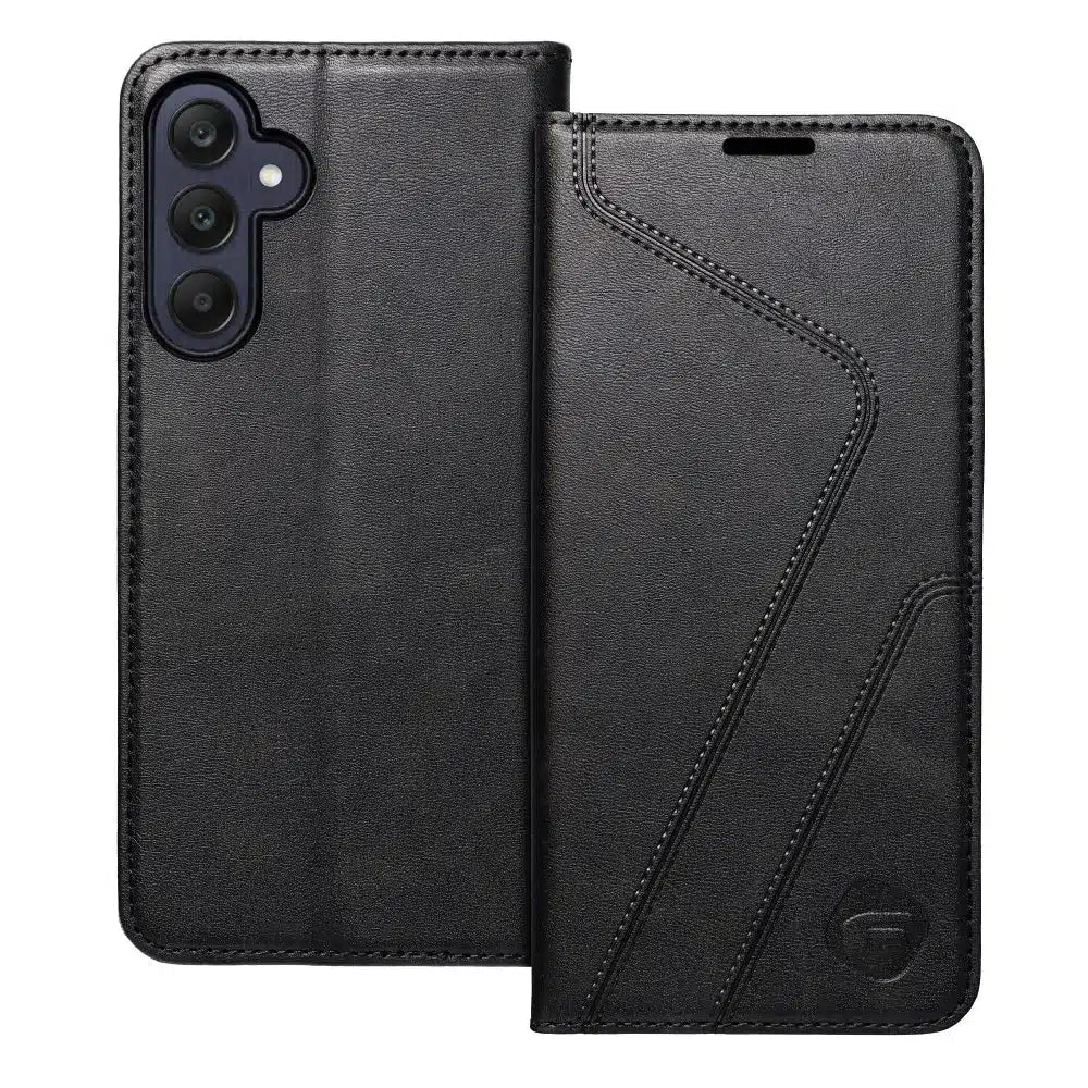 FORCELL F-PROTECT RFID Blocker preklopna futrola za SAMSUNG GALAXY A35 crna